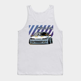 S15 silvia stance illustration Tank Top